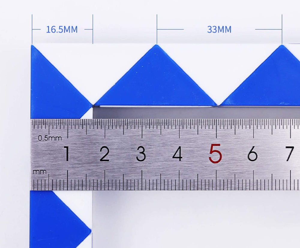 SHUYUE Snake Magic Speed Cube blue and white twisting in motion for engagement