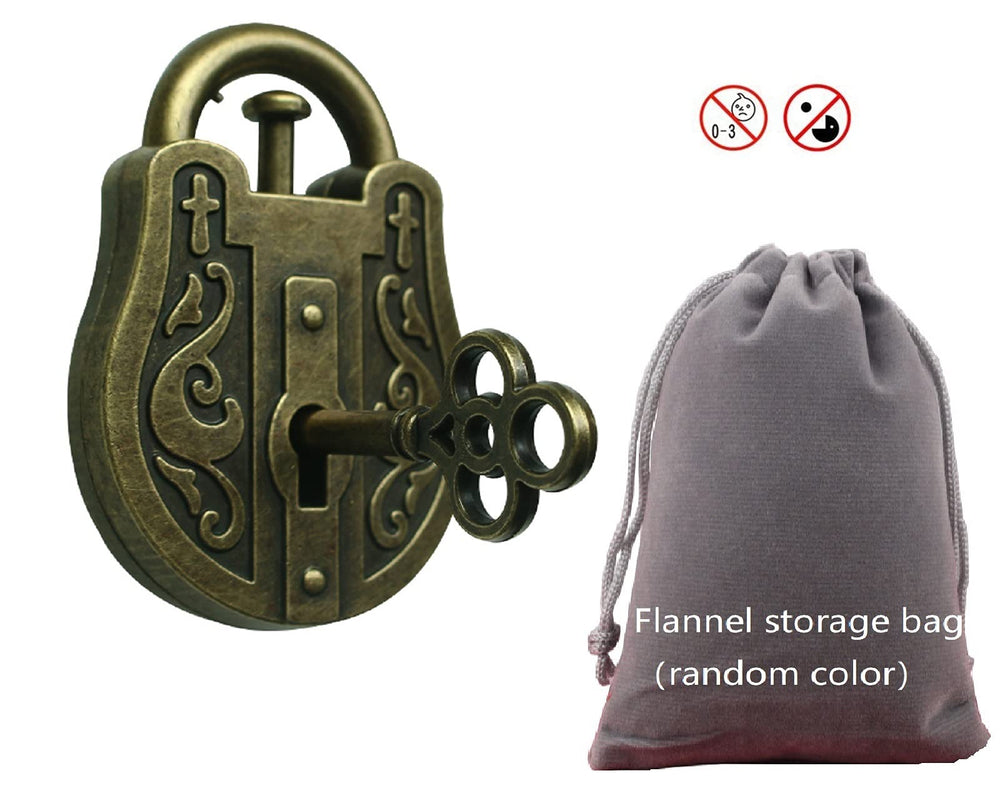SHUYUE retro lock puzzle offers engaging play for all ages.
