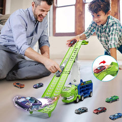 ShyLizard Dinosaur Carrier Truck gift-ready box for birthdays
