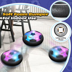 ShyLizard hover ball on indoor-outdoor surfaces shows versatile play design.