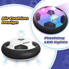 ShyLizard hover ball safety bumper protects kids and furniture during games.