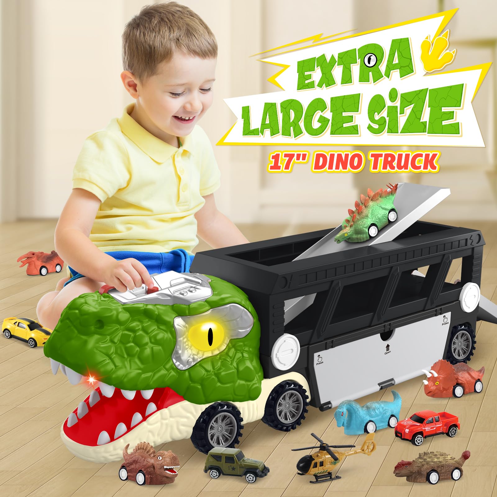 ShyLizard includes helicopter and cars for diverse transport adventures.