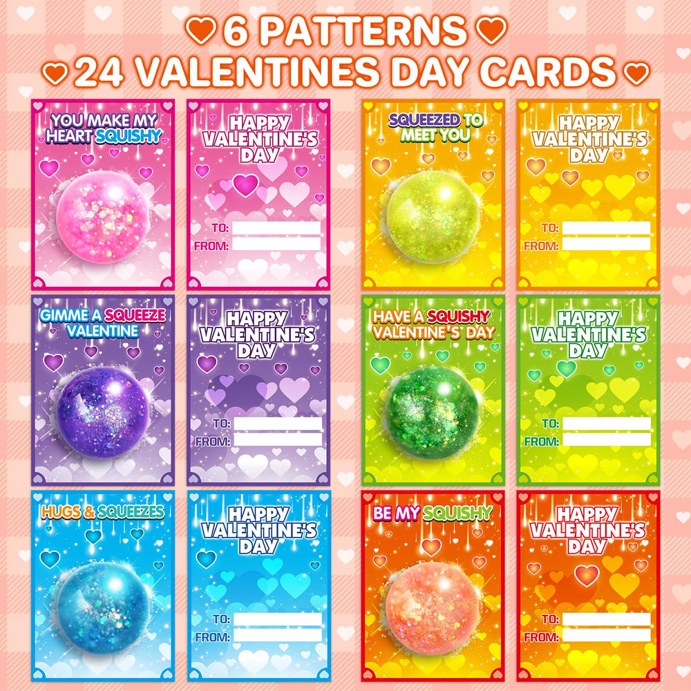 ShyLizard valentine card designs featuring six styles for kids.