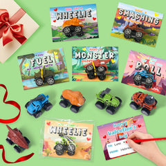 Shyling monster truck designs offering varied styles for kid-friendly choices