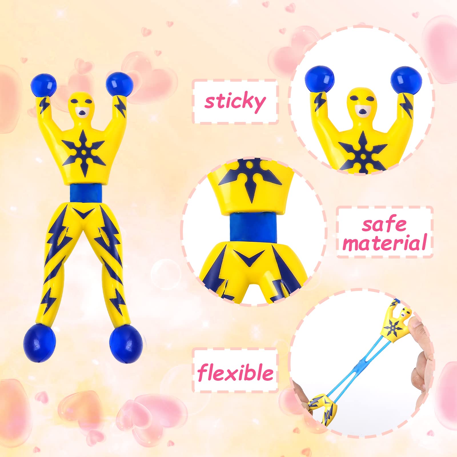 ShyLizard valentines cards with wall-climbing design C support friendly notes and play