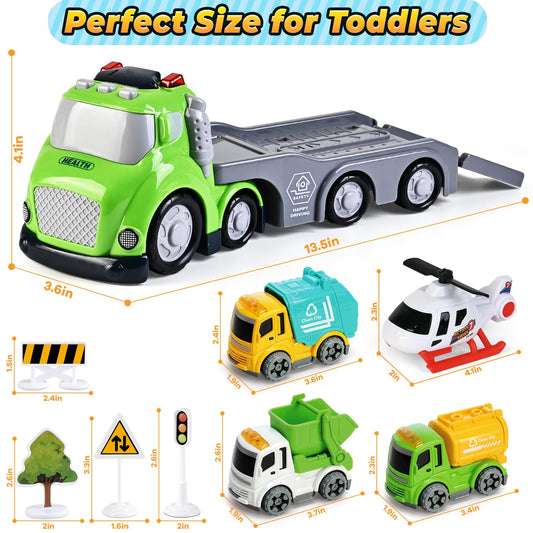 ShyLizard mini garbage truck supports hands-on exploration and motor skill development
