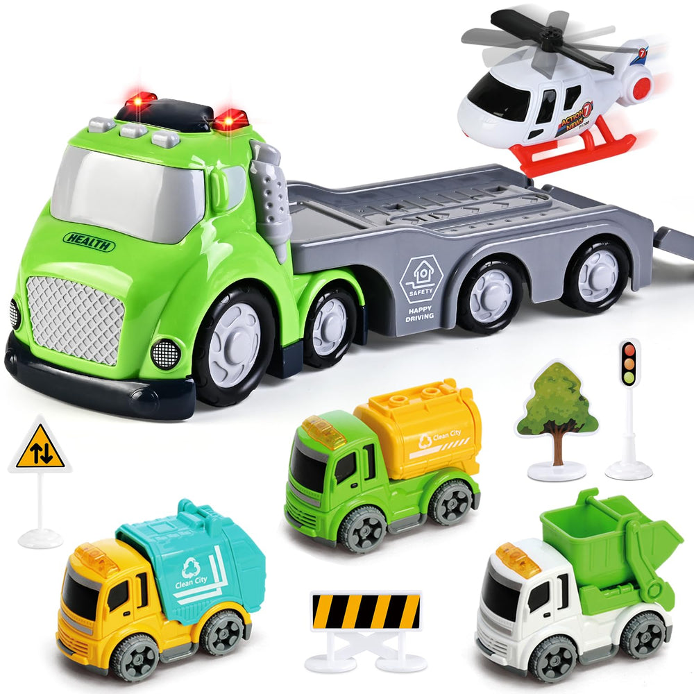 ShyLizard 5-in-1 toddler truck transport boosts imaginative play at home