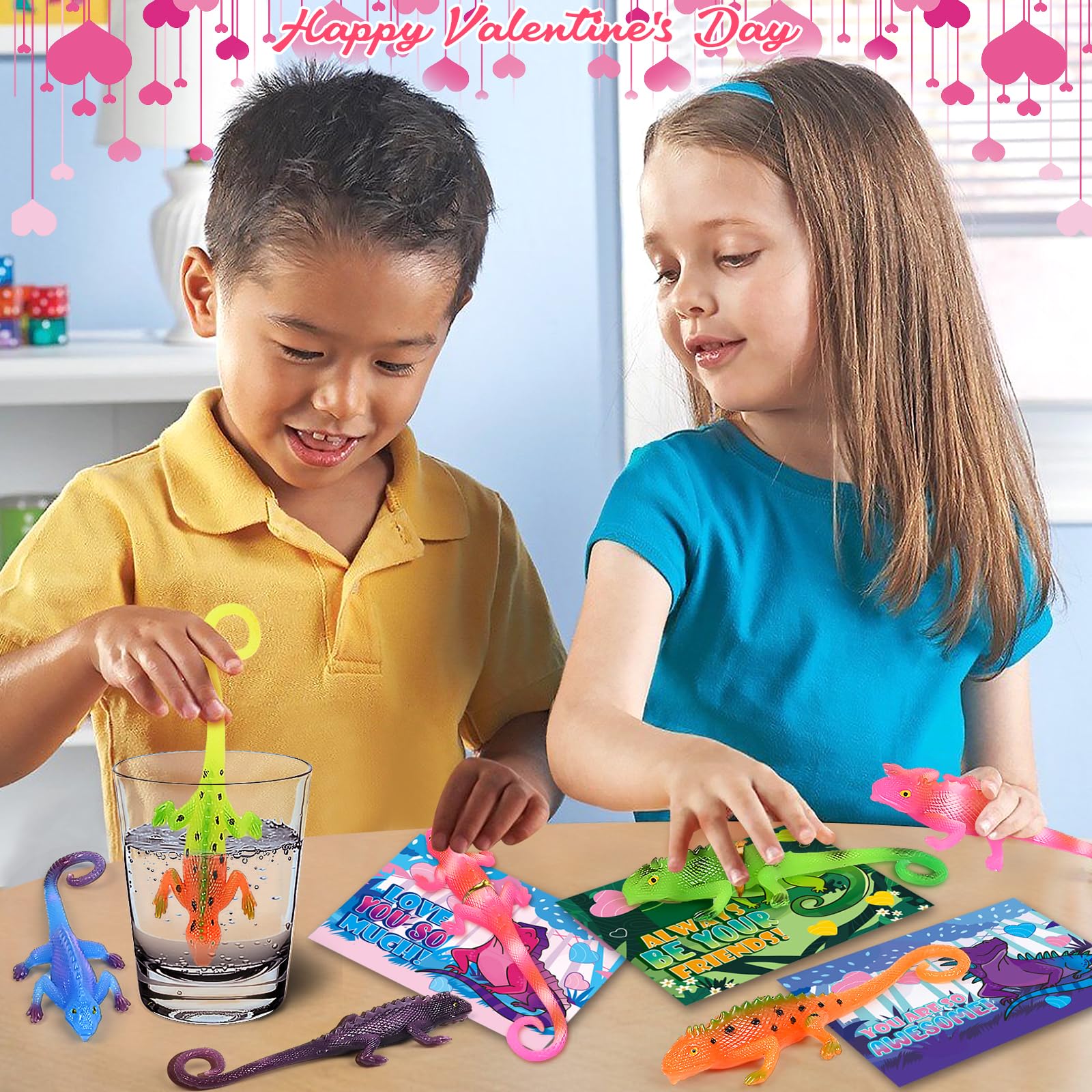 ShyLizard bulk valentines packaging for easy classroom distribution