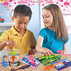 ShyLizard bulk valentines packaging for easy classroom distribution