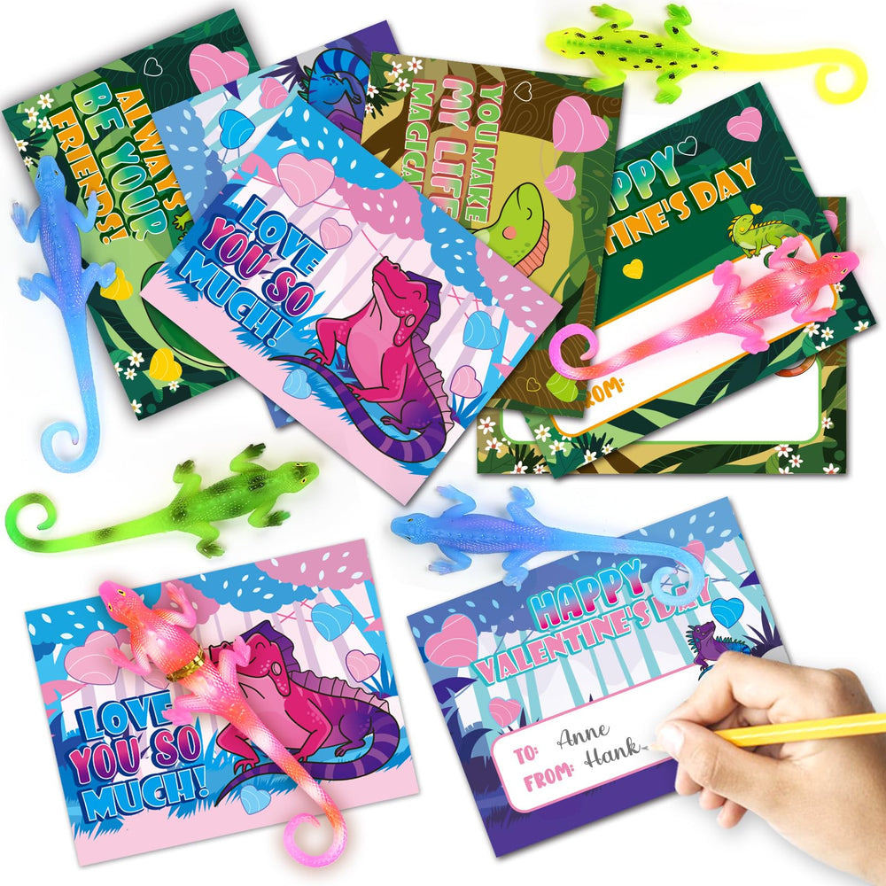 ShyLizard classroom exchange setup ideal for valentines events