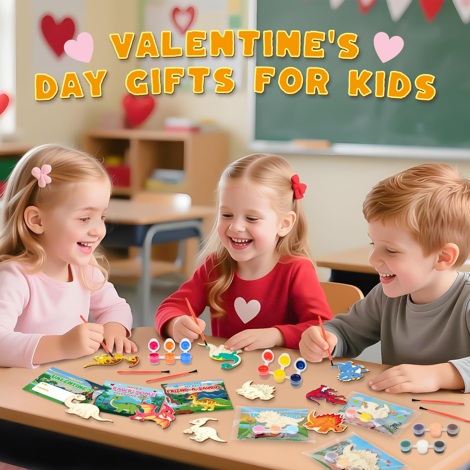 ShyLizard classroom valentines exchange scene highlighting easy distribution