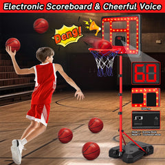 ShyLizard LED scoreboard highlights scores during practice and games.