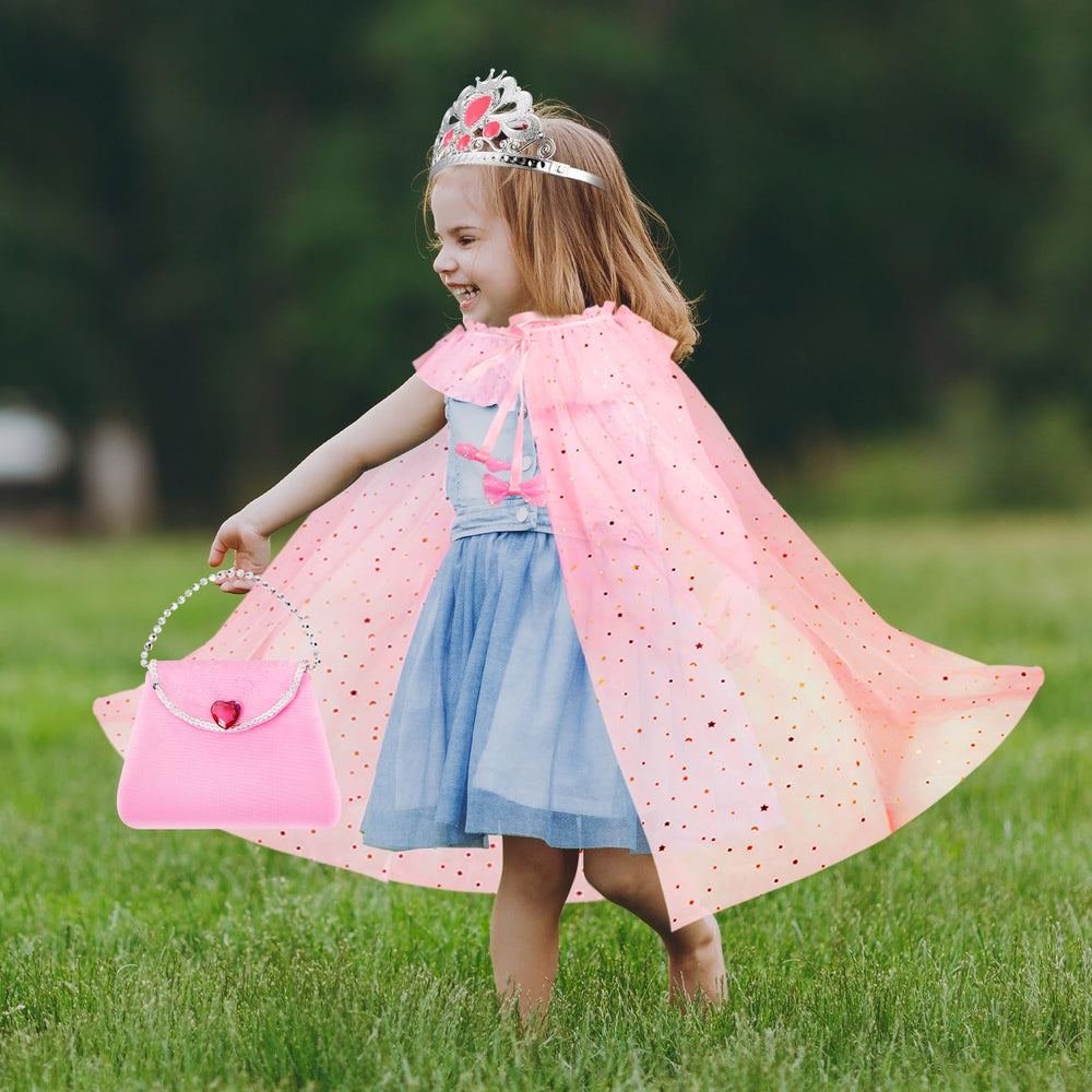 ShyLizard gloves and earrings complete a charming princess ensemble