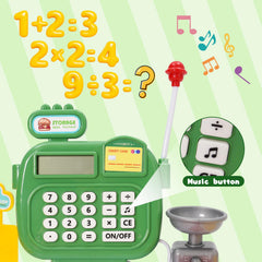 Siairo toy cash register dessert-set sparks imaginative shop adventures