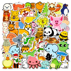 Sibucor animal pull-back cars with stickers for reward prizes.
