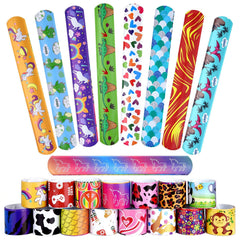 Sibucor slap bracelets add colorful wearable fun for parties.