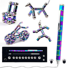 sicitu fidget pen in hand demonstrating magnetic decompression for focus