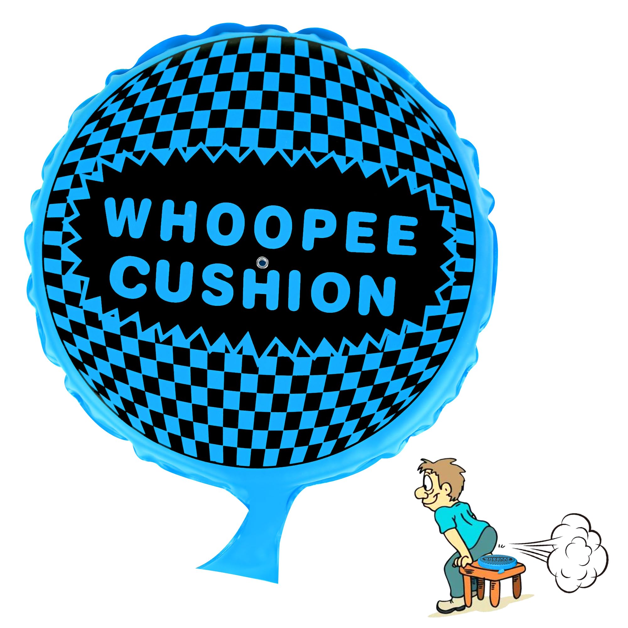 Sicitu 9-inch Whoopee Cushion viewed from above ready for a big laugh