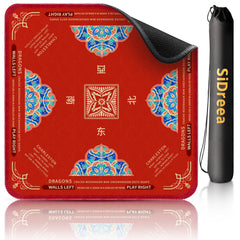 SiDreea Mahjong Mat 32.4-inch offers a spacious, stable surface for tile games.