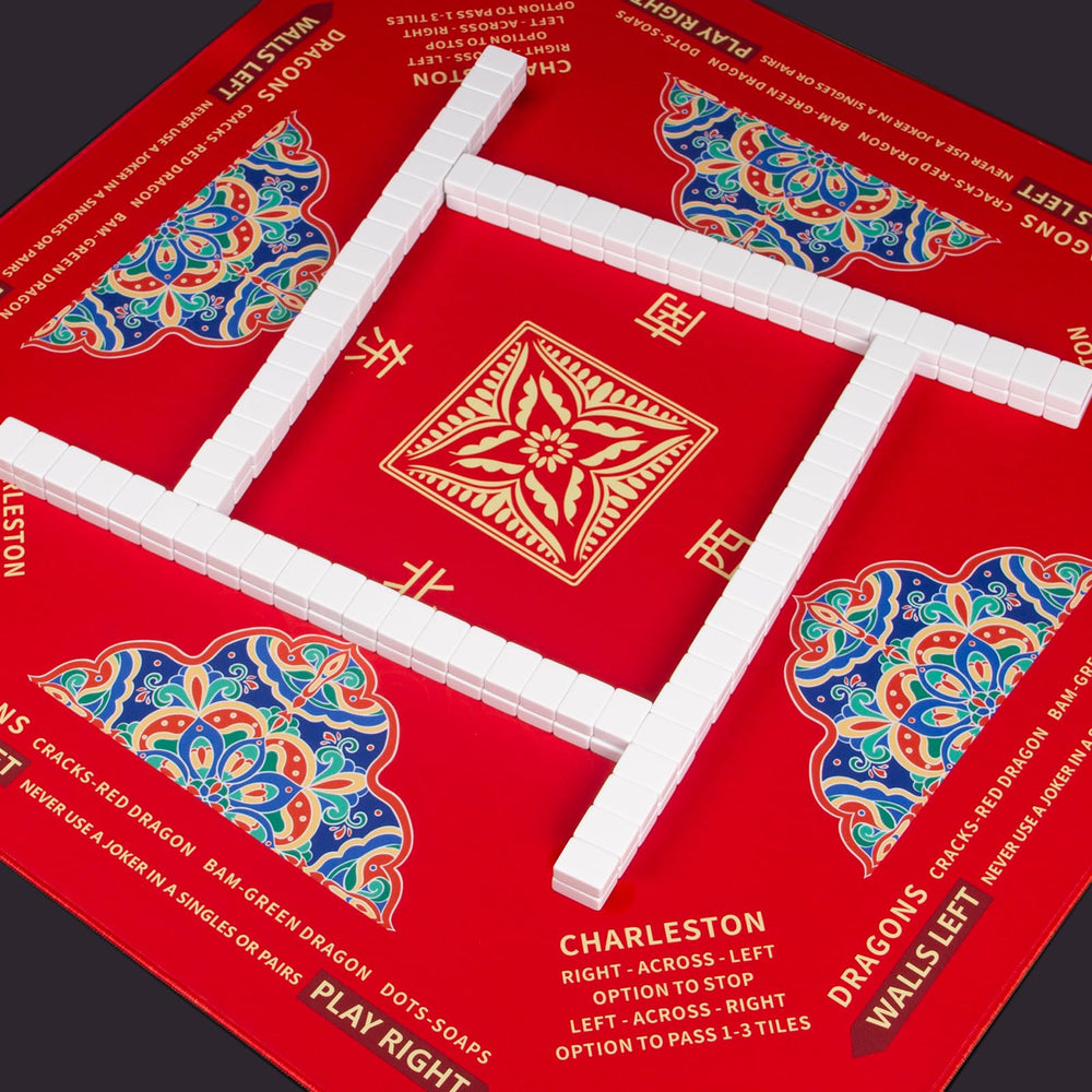 SiDreea Mahjong Mat Noise Reduction enhances game-night ambiance.