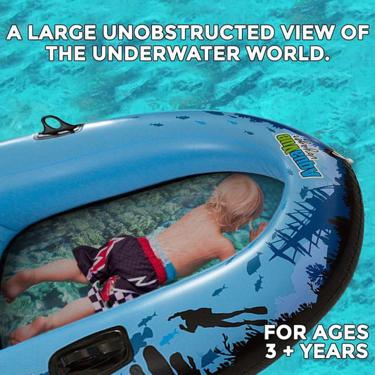 Sieco Design Aquavue Voyager spacious raft with room for multiple riders