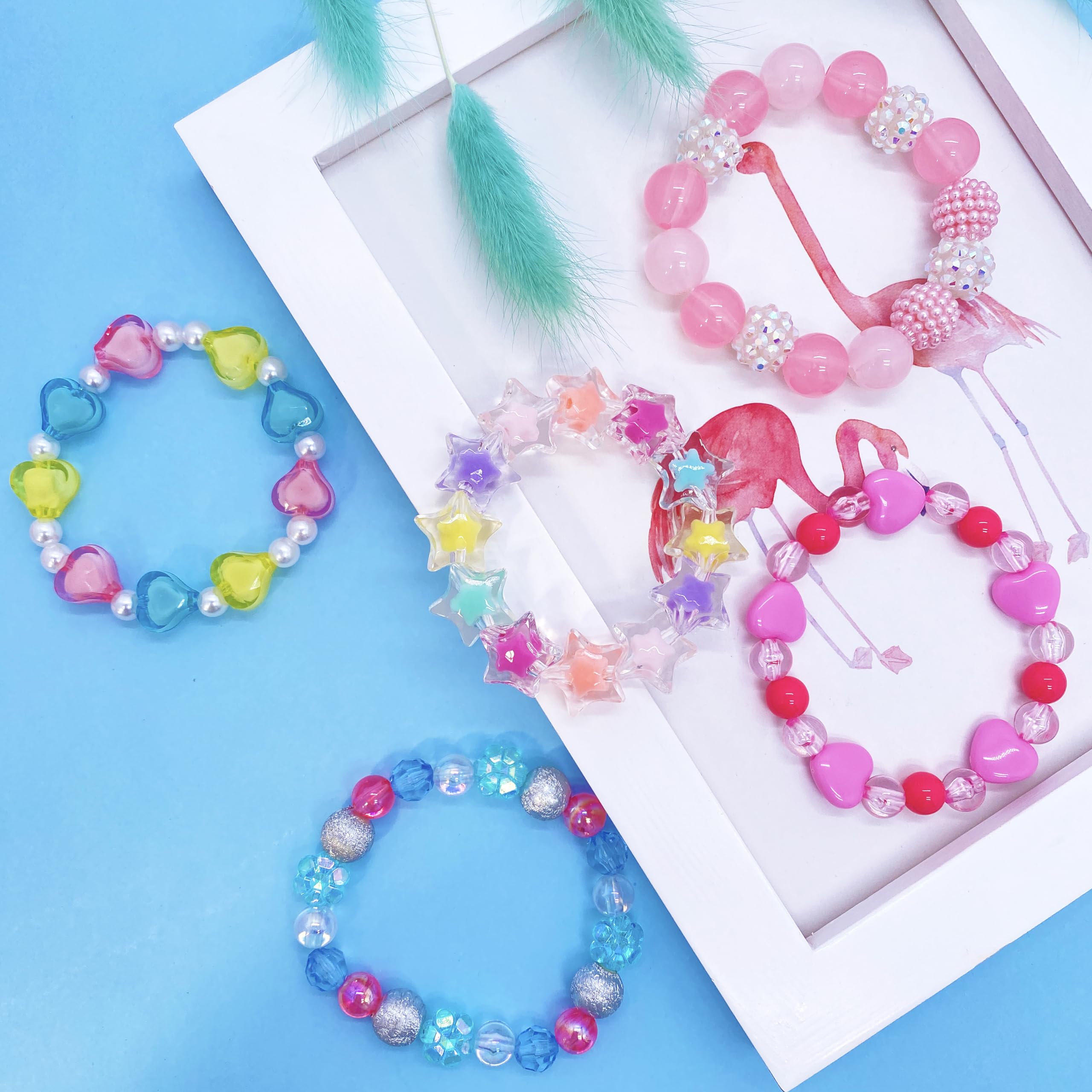 SIELEVIN candy-color patterns bracelets, perfect for party favors and gift boxes