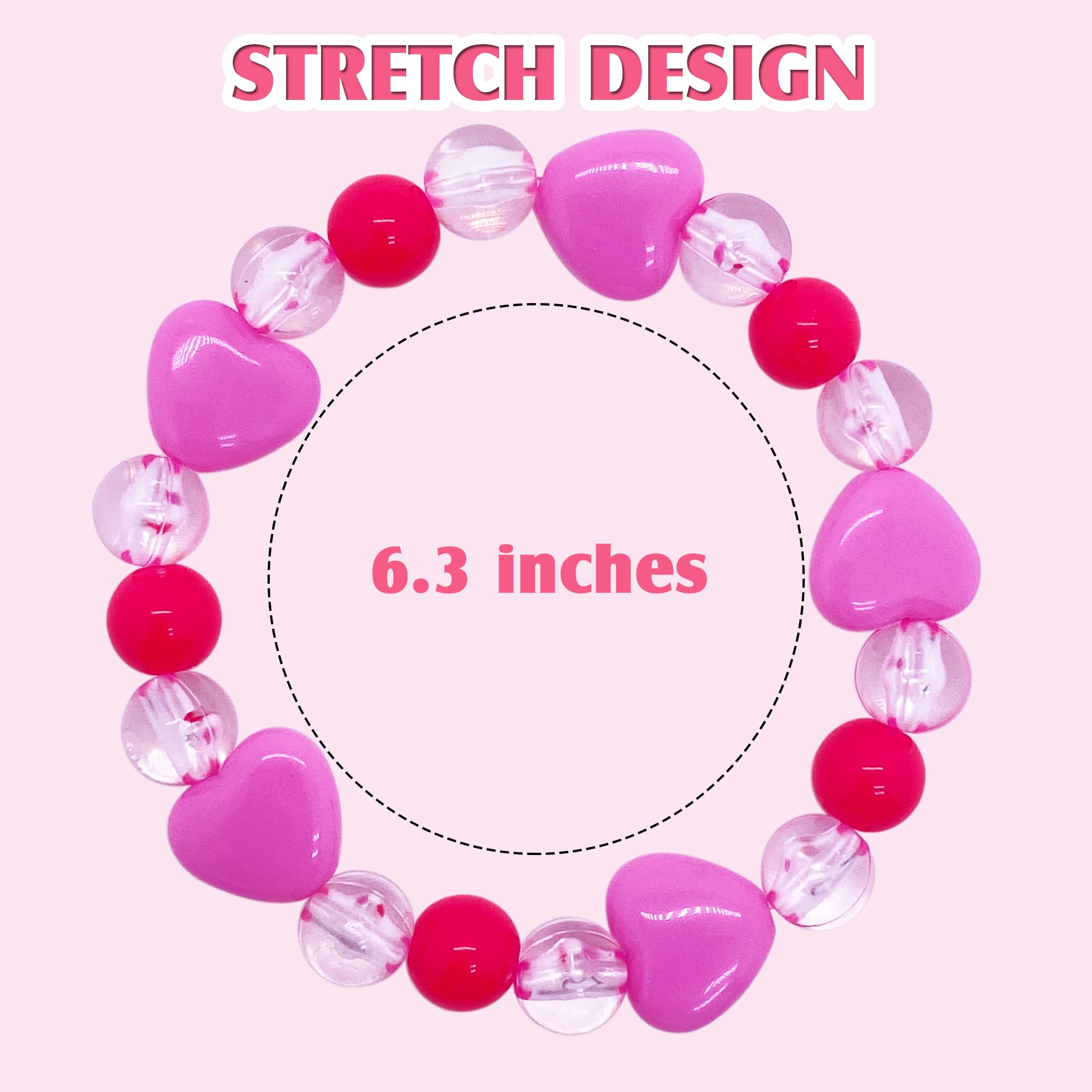 SIELEVIN kids bracelets, safe acrylic and resin materials for gentle wear