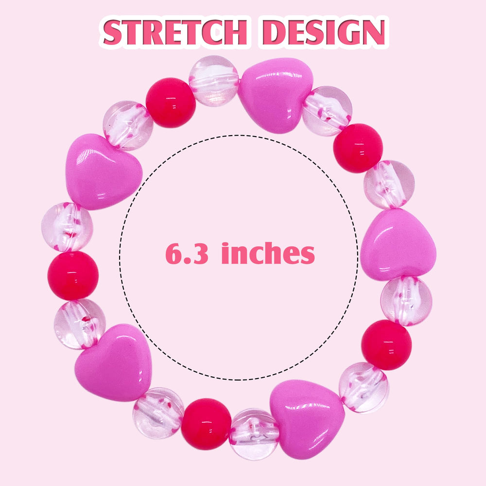 SIELEVIN kids bracelets, safe acrylic and resin materials for gentle wear