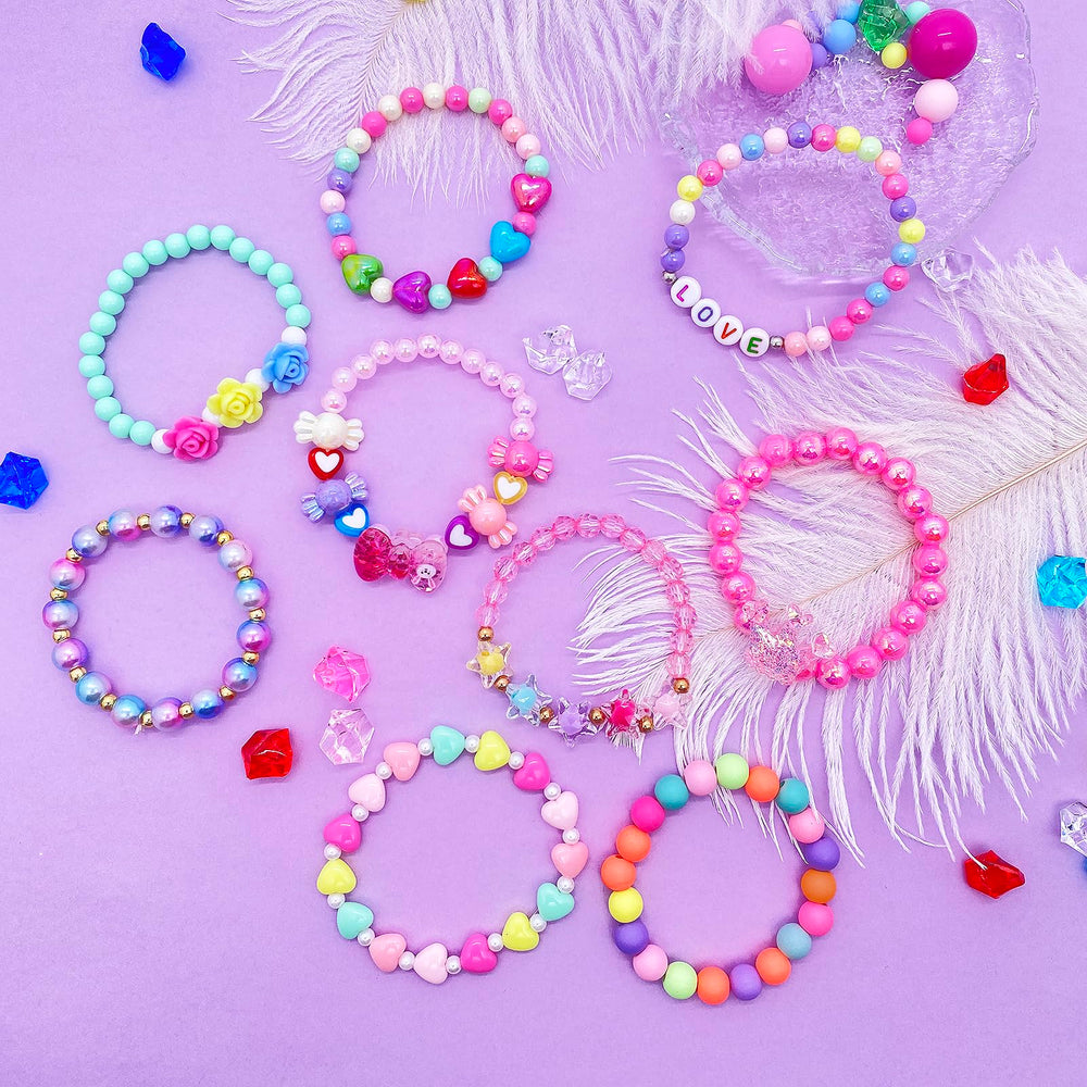 SIELEVIN colorful crystal star bracelet for sparkling everyday looks.