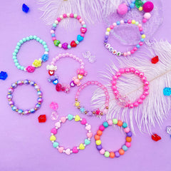 SIELEVIN colorful crystal star bracelet for sparkling everyday looks.