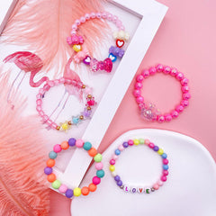 SIELEVIN letter LOVE bracelet promotes friendly message play.