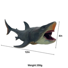 Realistic anatomical detailing supports ocean science-themed learning activities.