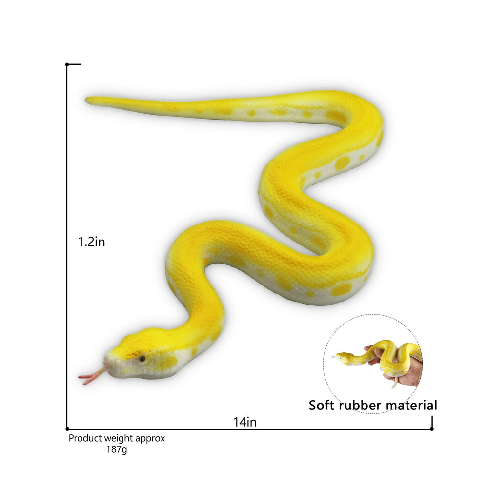 SIENON soft rubber snake texture close-up shows detailed scales