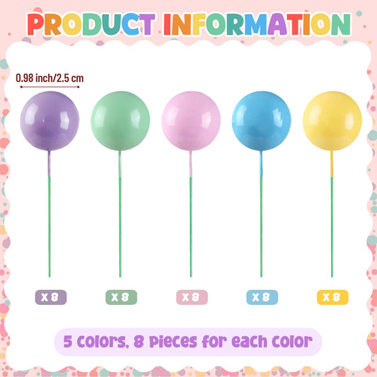Sieral balloon topper light purple enhances cupcakes for baby showers and weddings