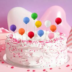 Sieral rainbow party topper kit for birthdays, baby showers, and weddings.