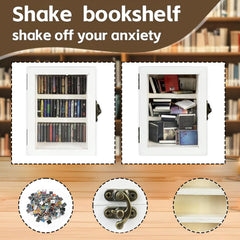 SIHPTO mini library detailed model for decorative display and calming desk moments.