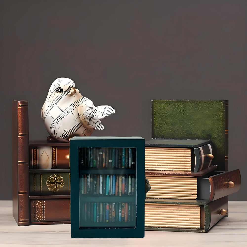 SIHPTO organized books decor offers tactile, kinetic engagement on your workspace.