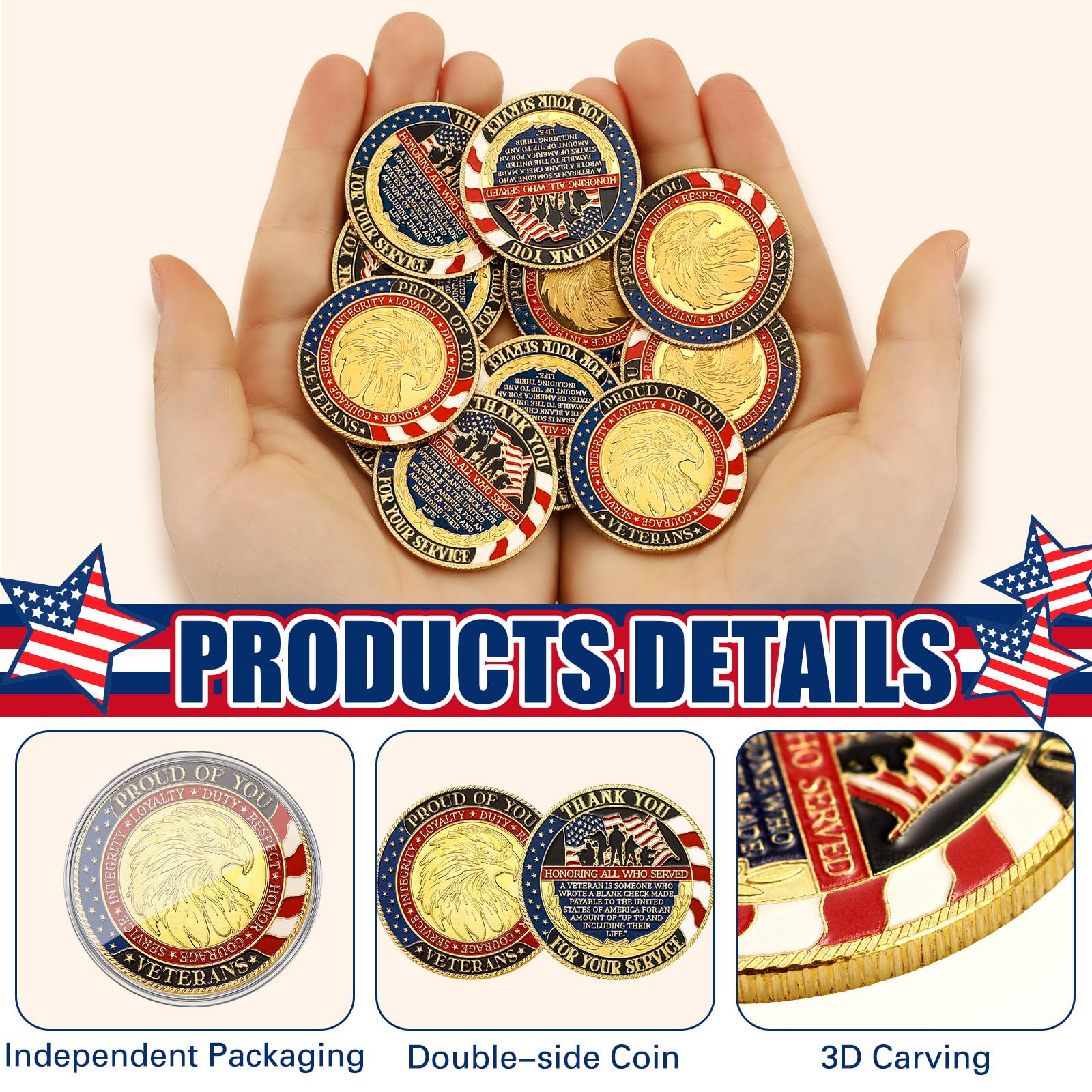 Siifert coin shown with protective film preserving condition and easy handling