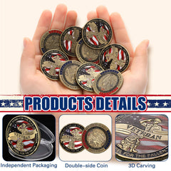 Siifert enamel American flag detail highlights vibrant colors for display and appreciation.