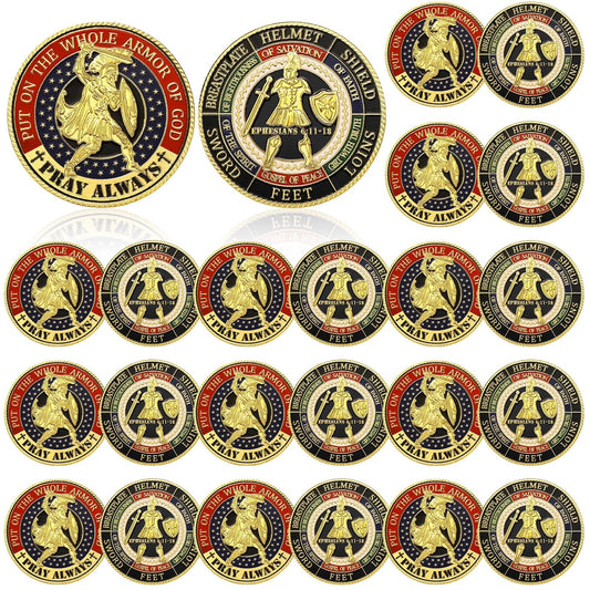 Siifert Whole Armor Coins Pack 24 for easy gifting and collection.