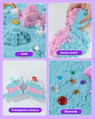 Sikmcle transparent unicorn mold for visual storytelling and crafts alike.