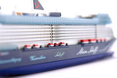 Siku 1730 cruise ship sized 22.4 cm for compact display.