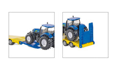 Siku 1805 lorry movable tailgate for realistic loading and unloading.