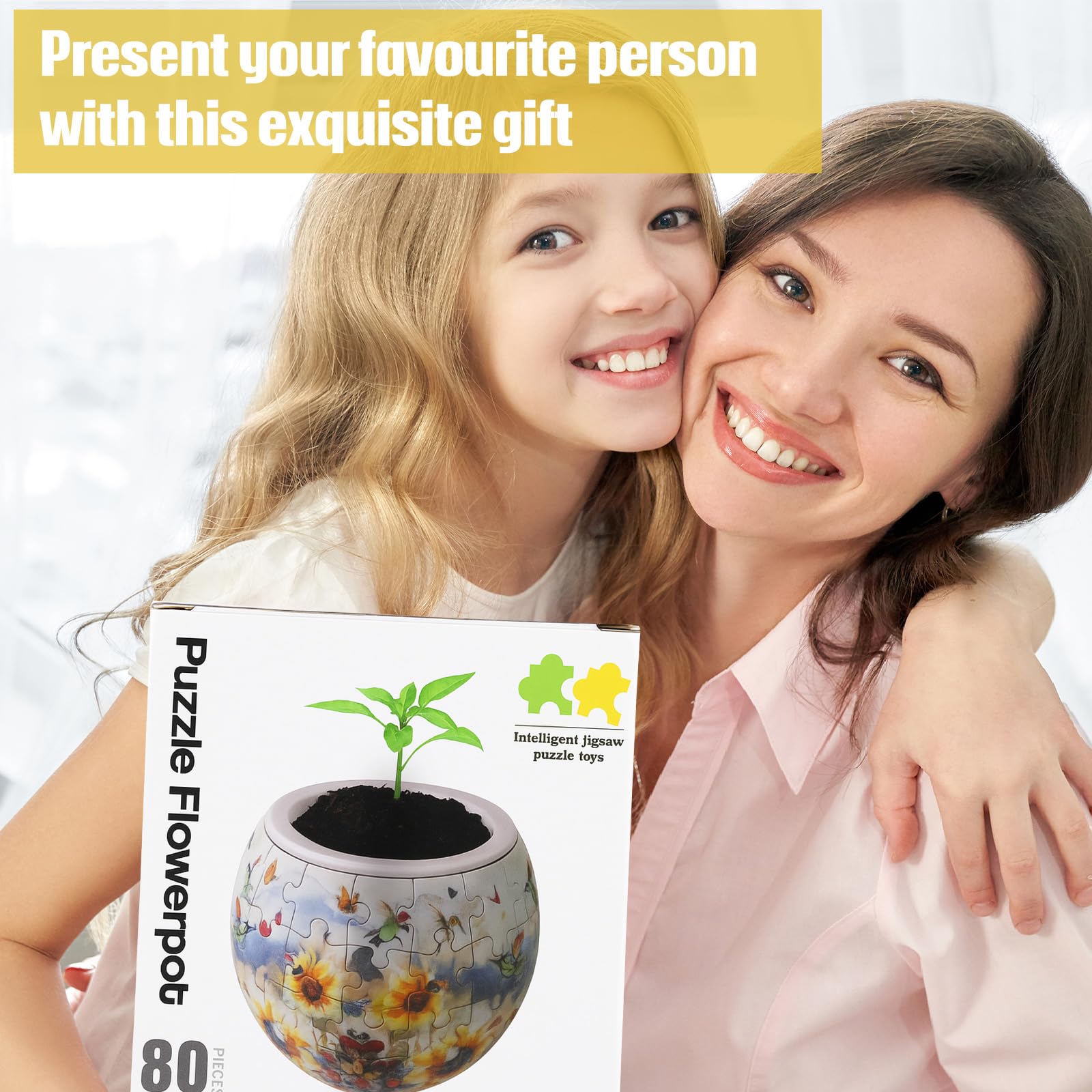Silipull 3D Puzzle Vase gift packaging ideal for housewarming