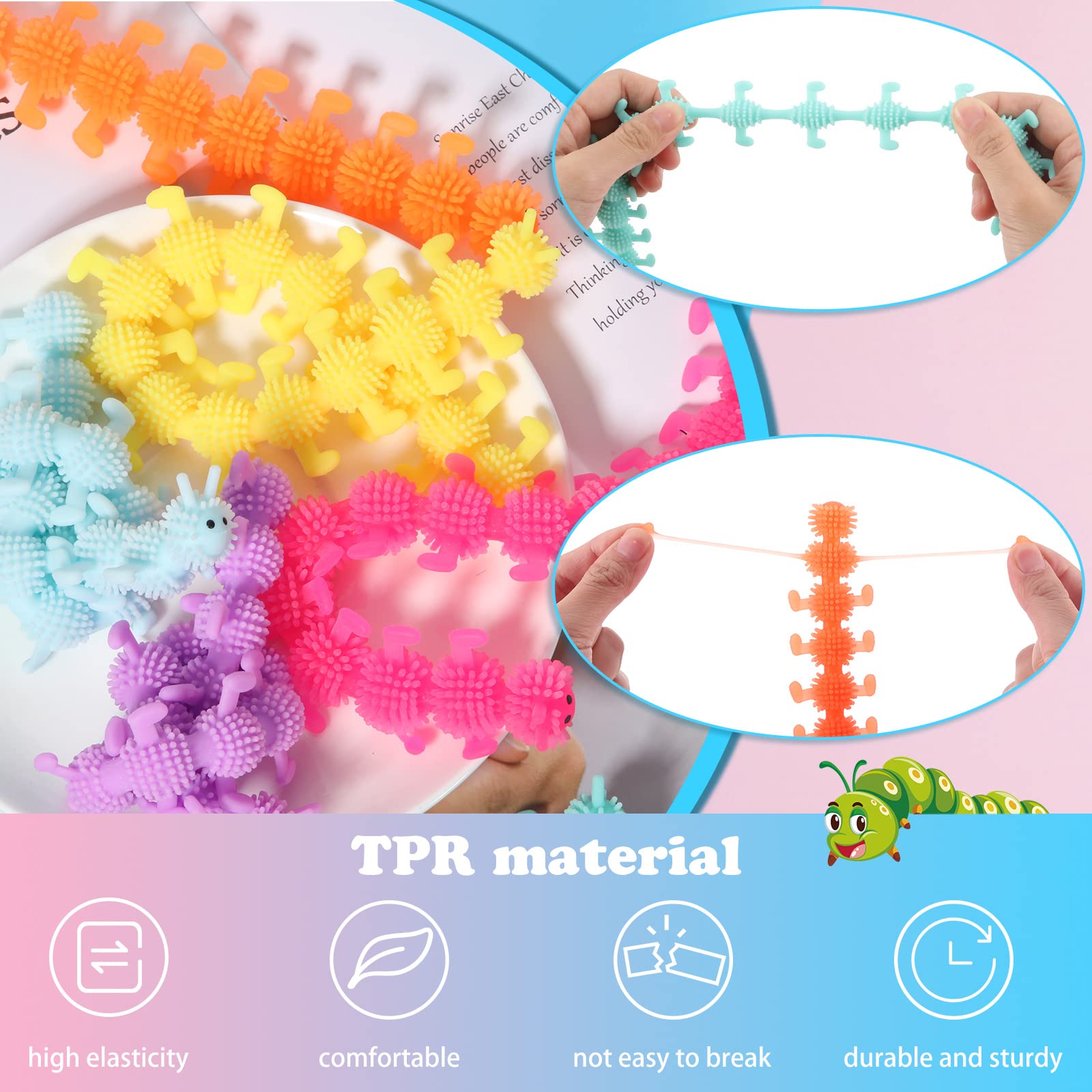 Silipull fidget worms support focus during work or study