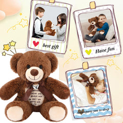 Silipull gift-ready memorial bear, ready to give.