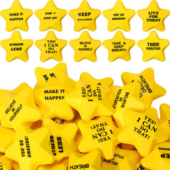 Silipull motivational star stress ball 100-pack for desk use and relaxed focus.
