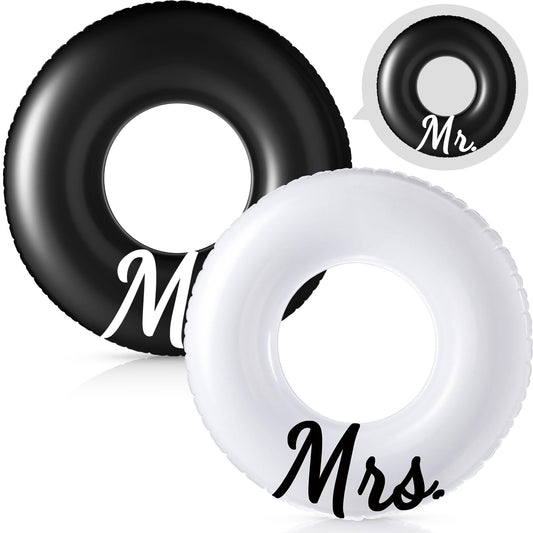 Silipull Mr. 48-inch pool float ready for stylish groom-ready pool fun.