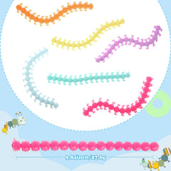 Silipull silicone fidget strings provide a calming tactile experience