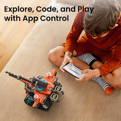 Sillbird Bluetooth app control enables wireless learning and experimentation.